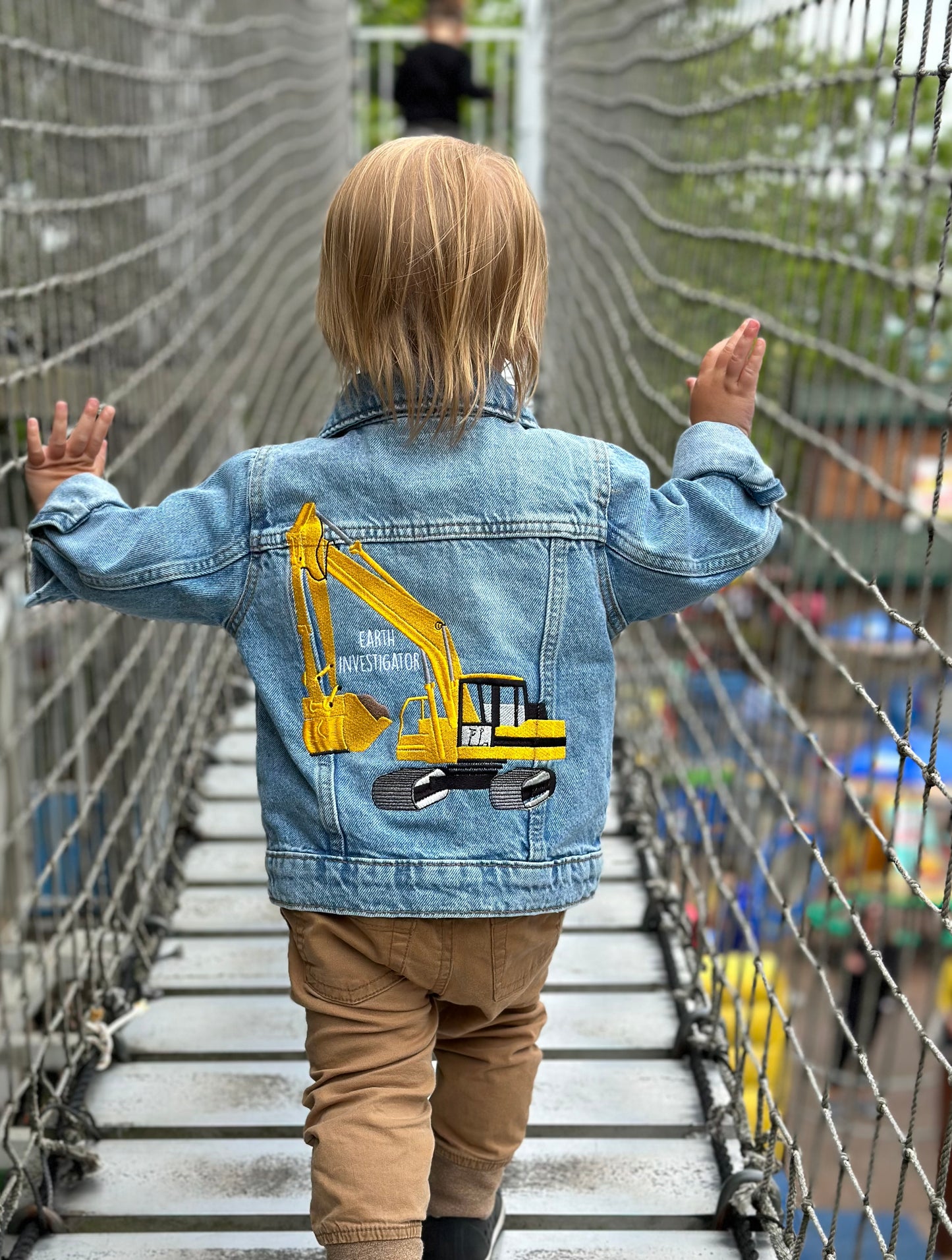 DESIGN DEPOSIT for 1 Custom Kids Denim Jacket