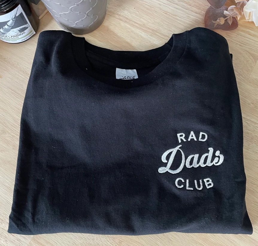 Embroidered Rad Dads Club Men’s T-shirt
