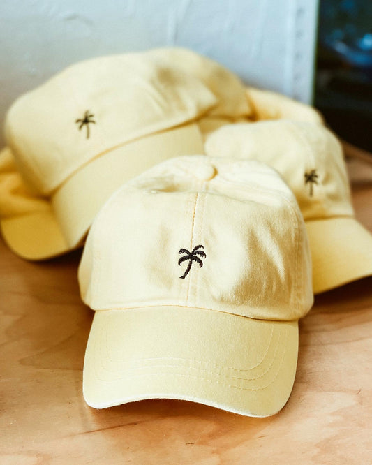 Yellow Palm Tree Hat