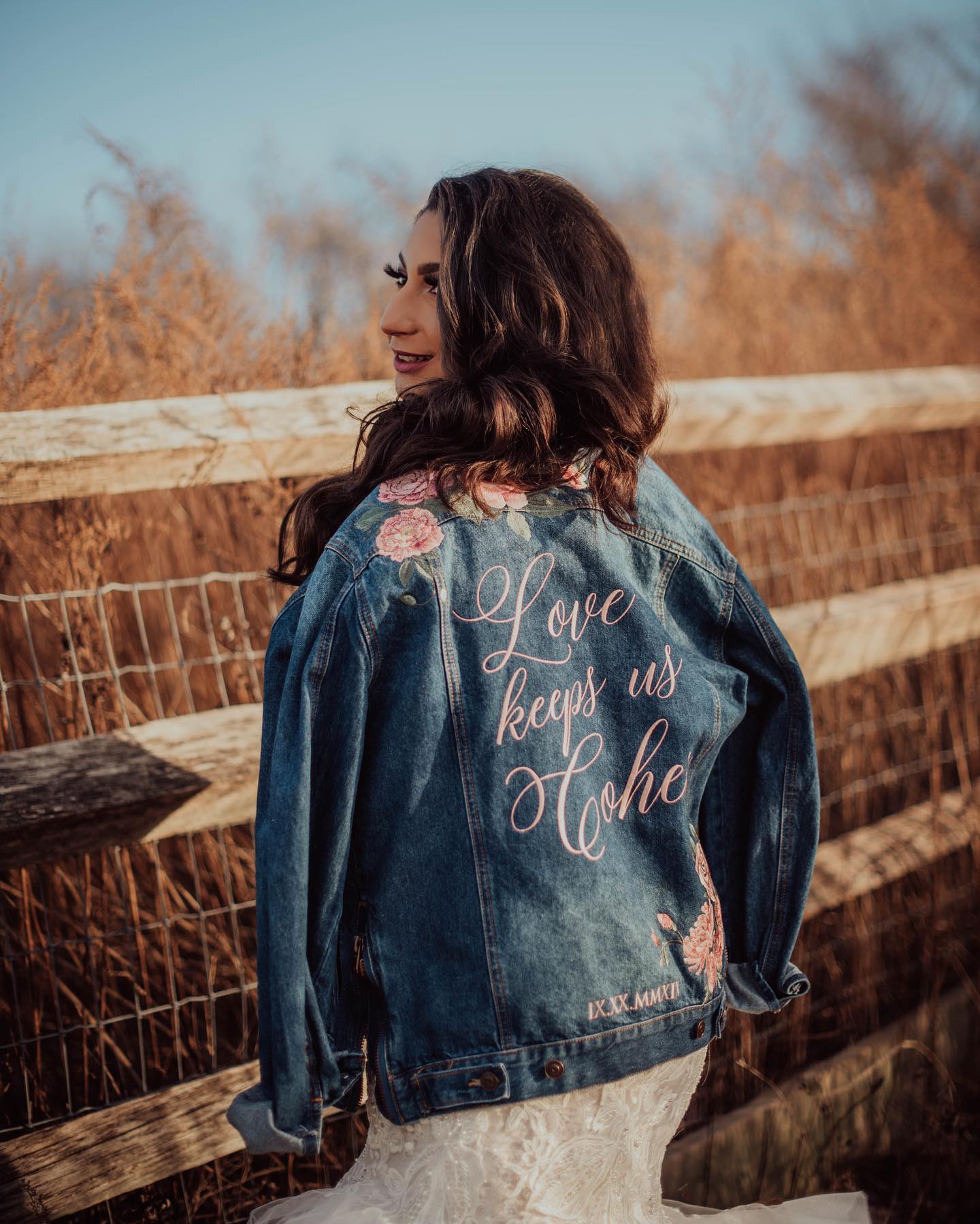 DESIGN DEPOSIT for 1 Custom Women's RELAXED FIT Denim Jacket