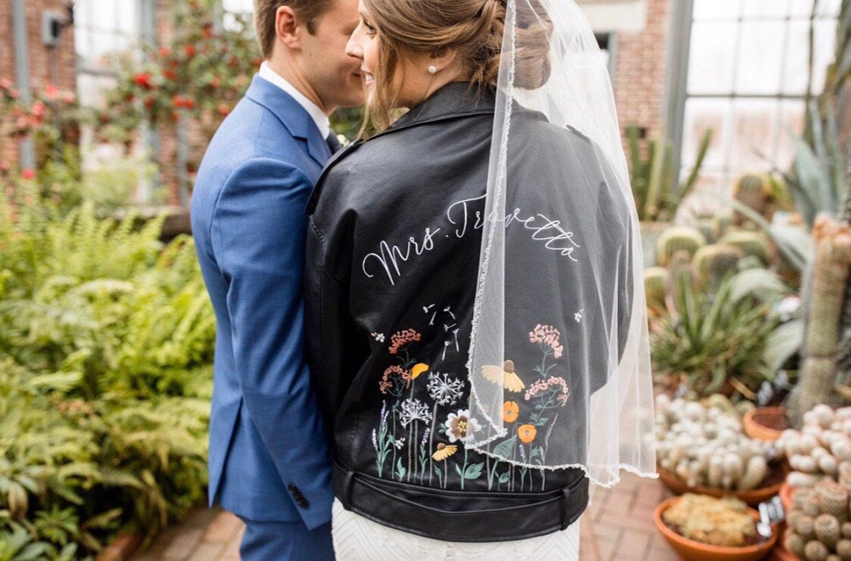 DESIGN DEPOSIT for 1 Custom Women's BOYFRIEND STYLE Faux Leather Jacket