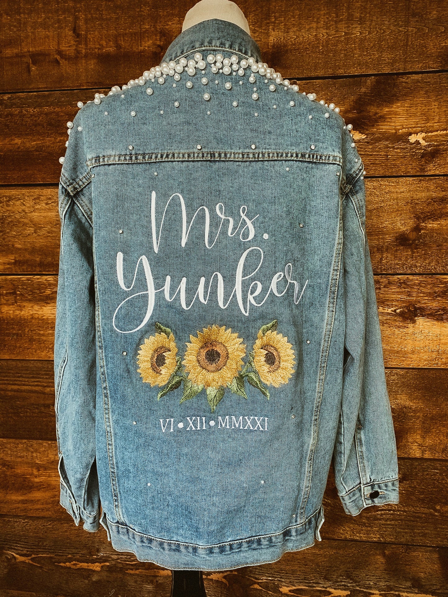 DESIGN DEPOSIT for 1 Custom Women's RELAXED FIT Denim Jacket