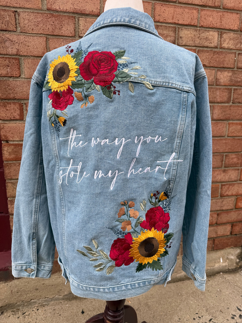 DESIGN DEPOSIT for 1 Custom Women's RELAXED FIT Denim Jacket