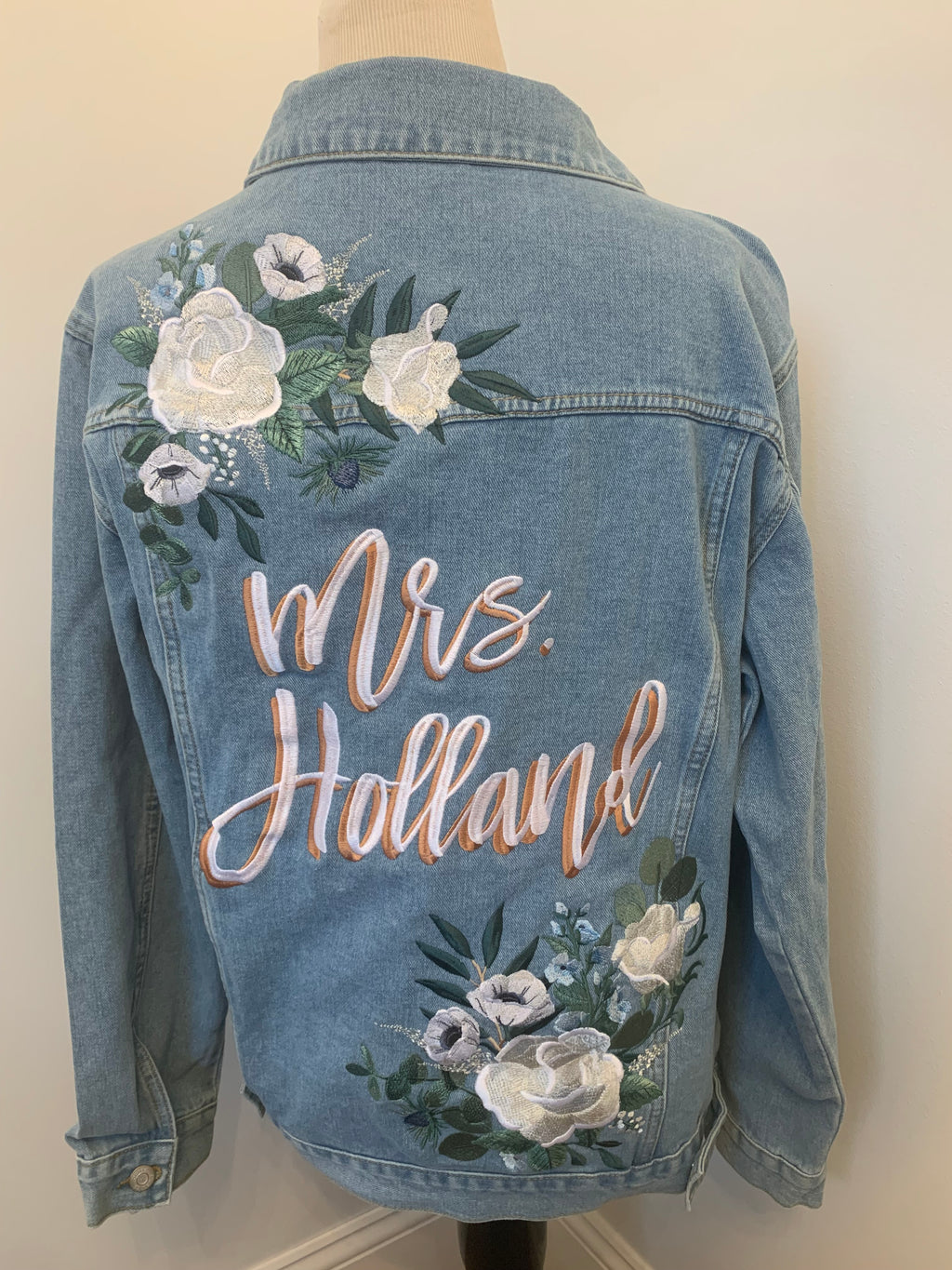 DESIGN DEPOSIT for 1 Custom Women's RELAXED FIT Denim Jacket