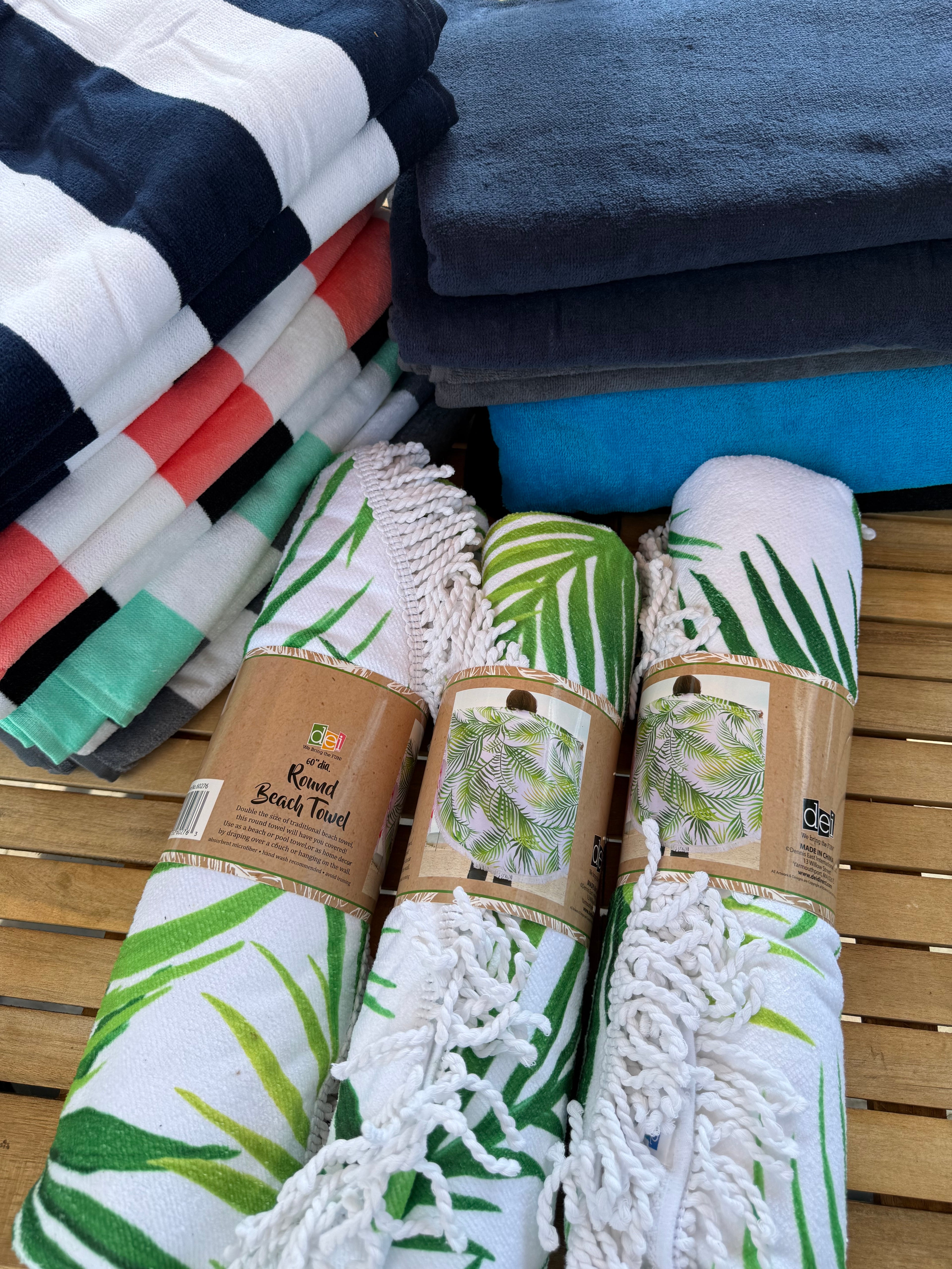 Custom Name Beach Towels