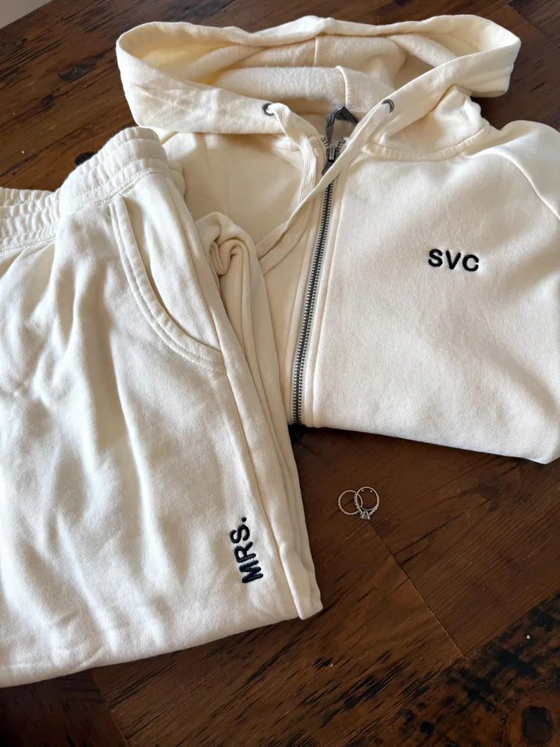 Custom Embroidered Women’s Sweatsuit Set