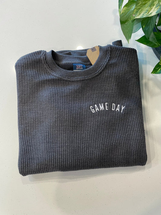 Game Day Corded Crewneck