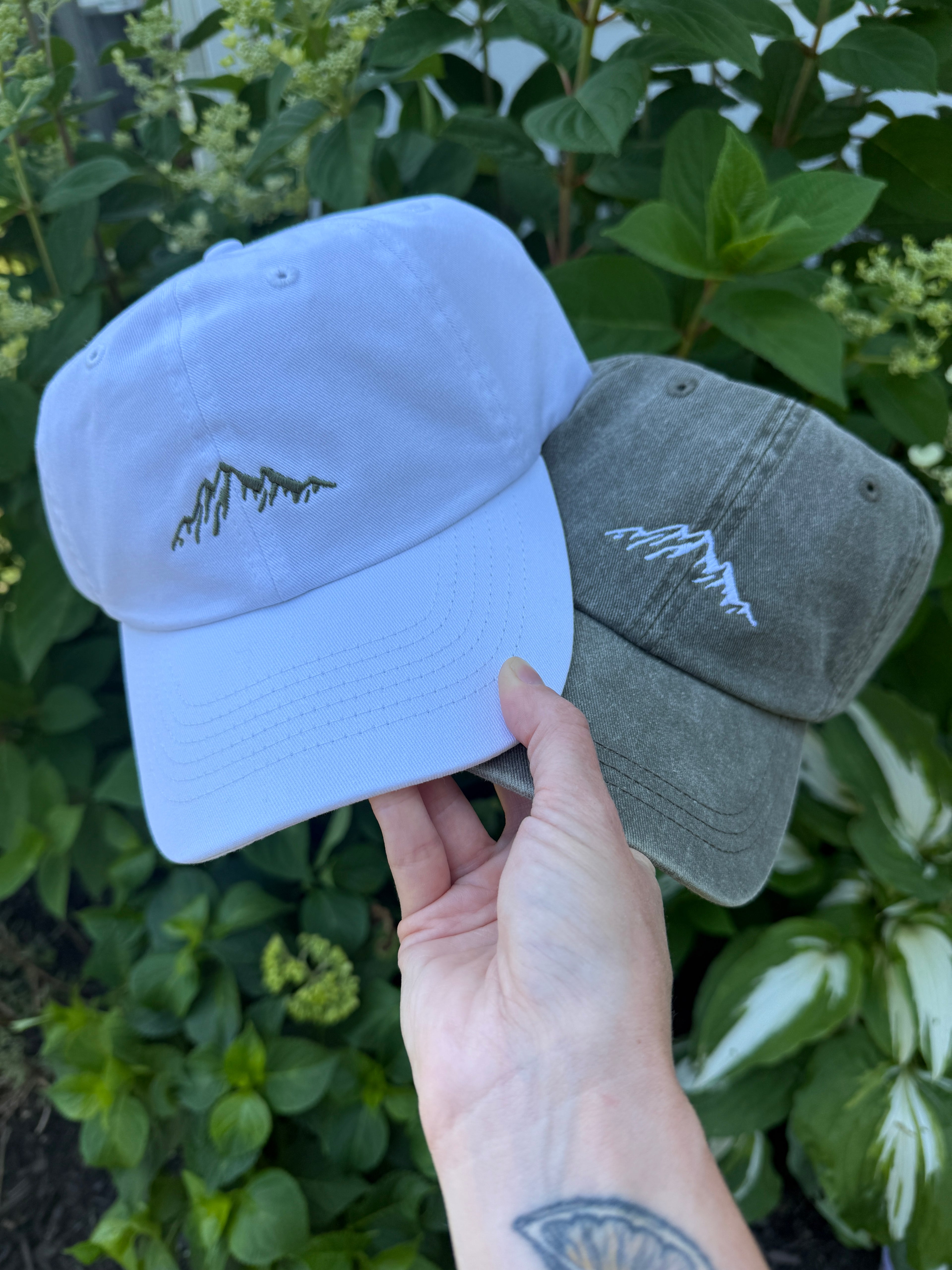 Embroidered Mountain Bachelorette Hats