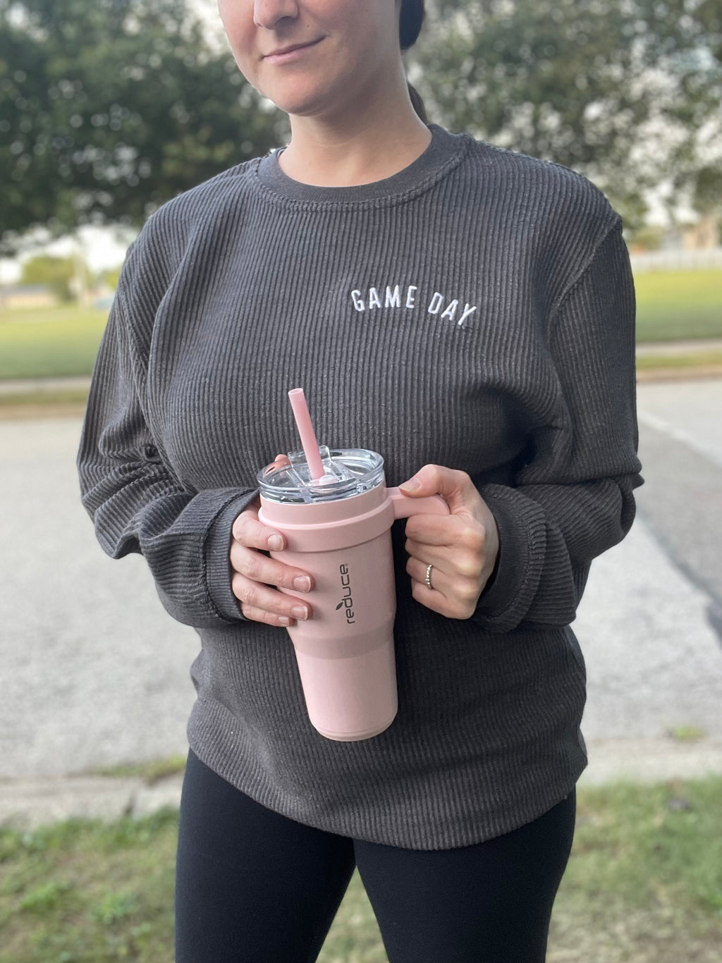 Game Day Corded Crewneck