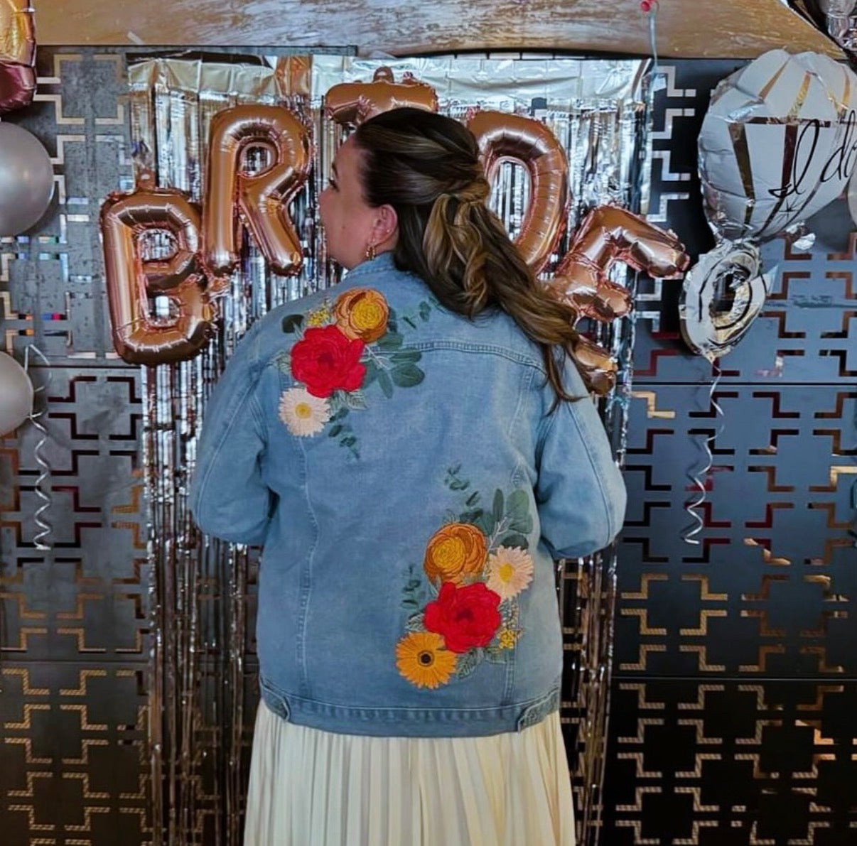 DESIGN DEPOSIT for 1 Custom Women's RELAXED FIT Denim Jacket