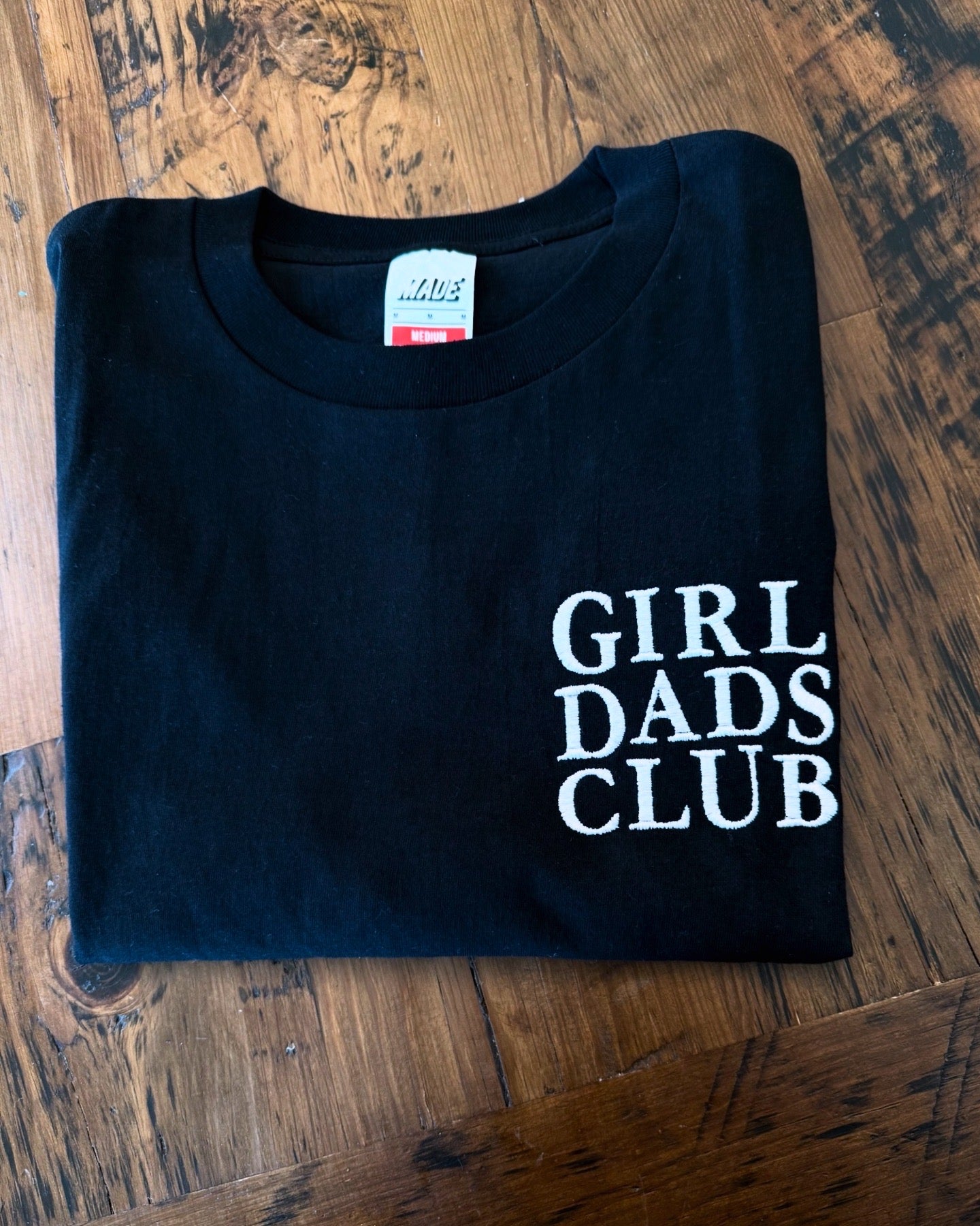 Embroidered Girl Dad Club Men’s T-shirt