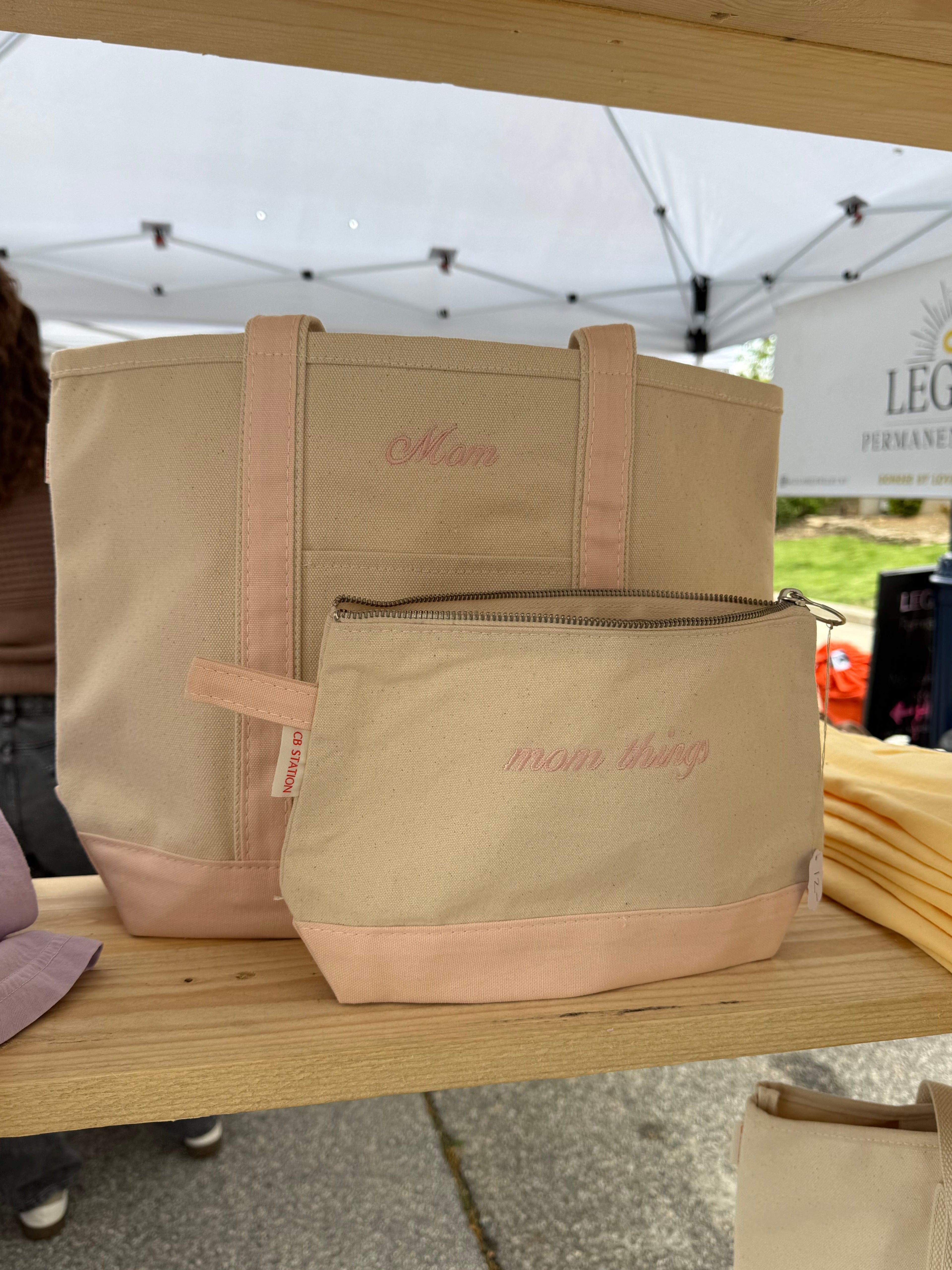 Custom Medium Sized 18oz Classic Tote Bag