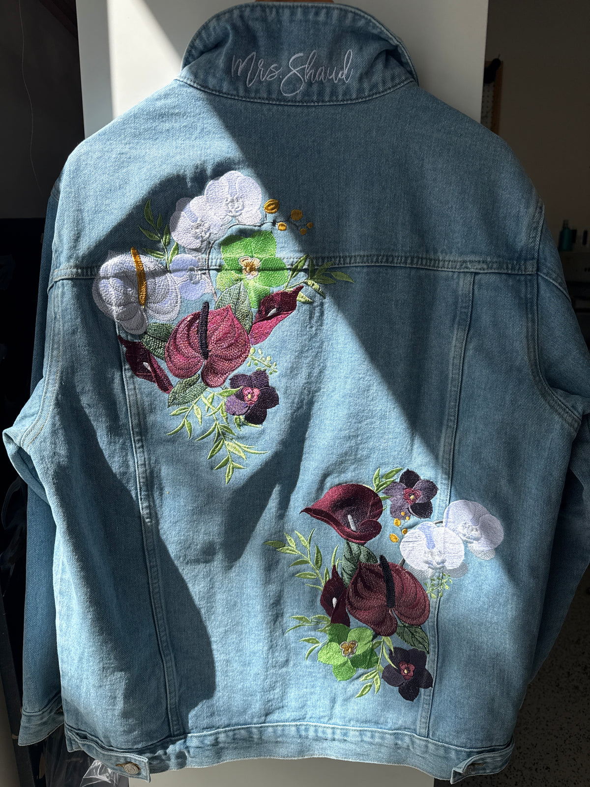 DESIGN DEPOSIT for 1 Custom Women's RELAXED FIT Denim Jacket