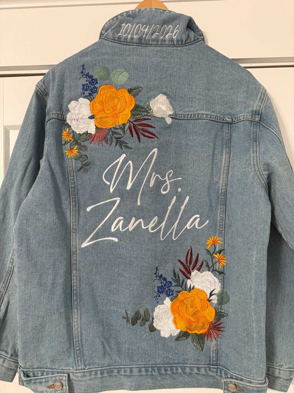 DESIGN DEPOSIT for 1 Custom Women's RELAXED FIT Denim Jacket