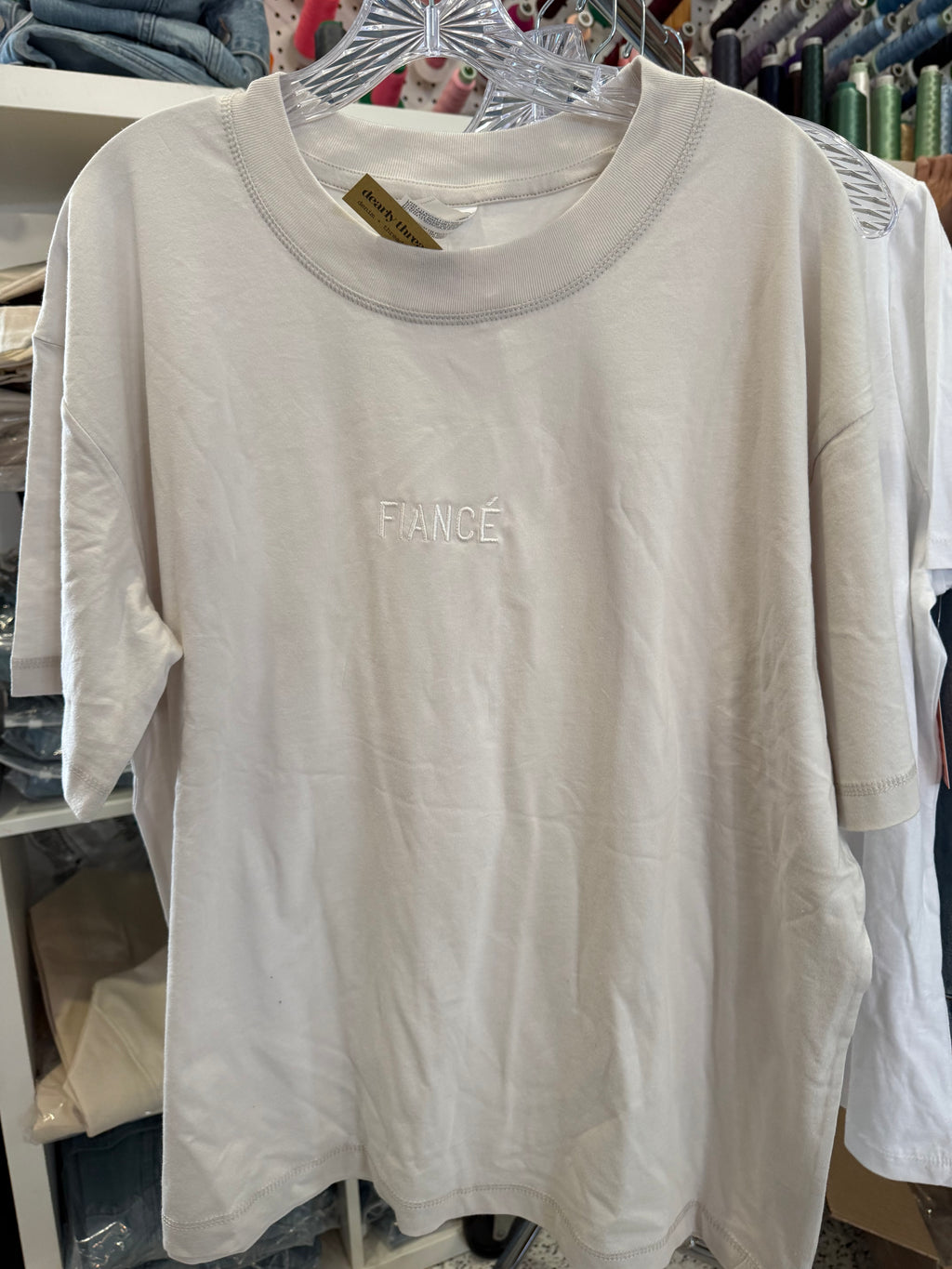 Custom Text Oversized Tee