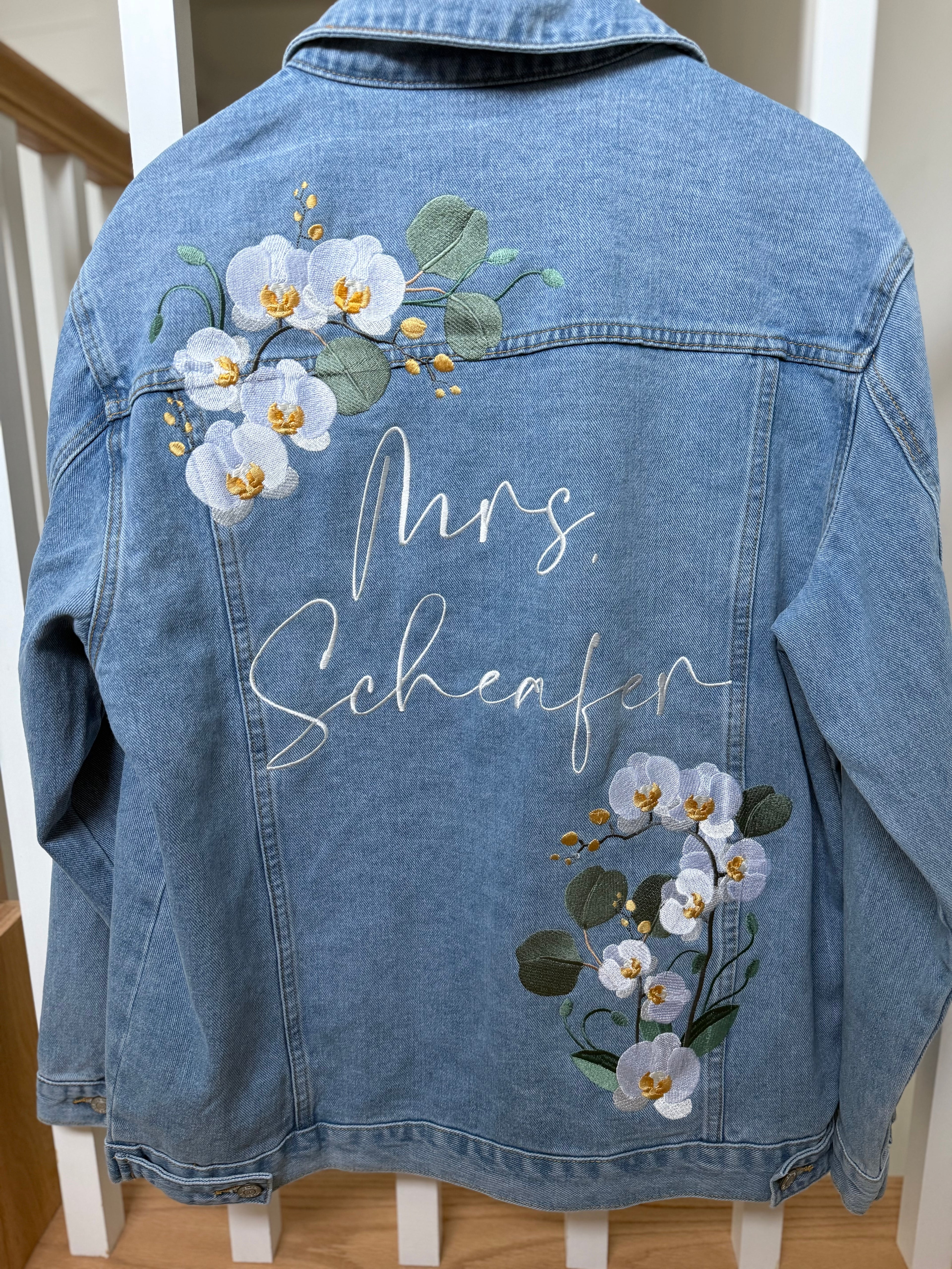 DESIGN DEPOSIT for 1 Custom Women's RELAXED FIT Denim Jacket