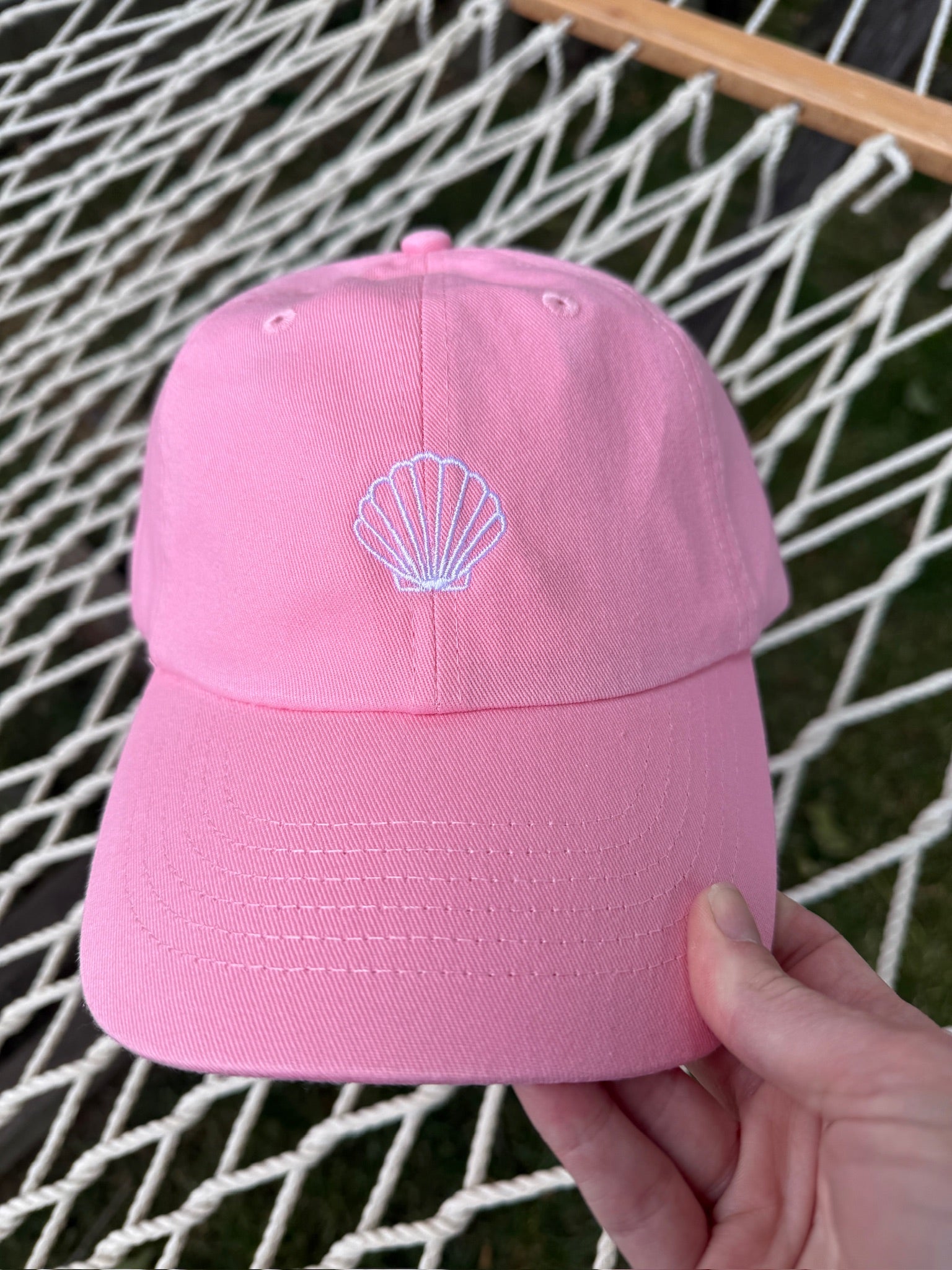 Embroidered Sea Shell Bachelorette Hats