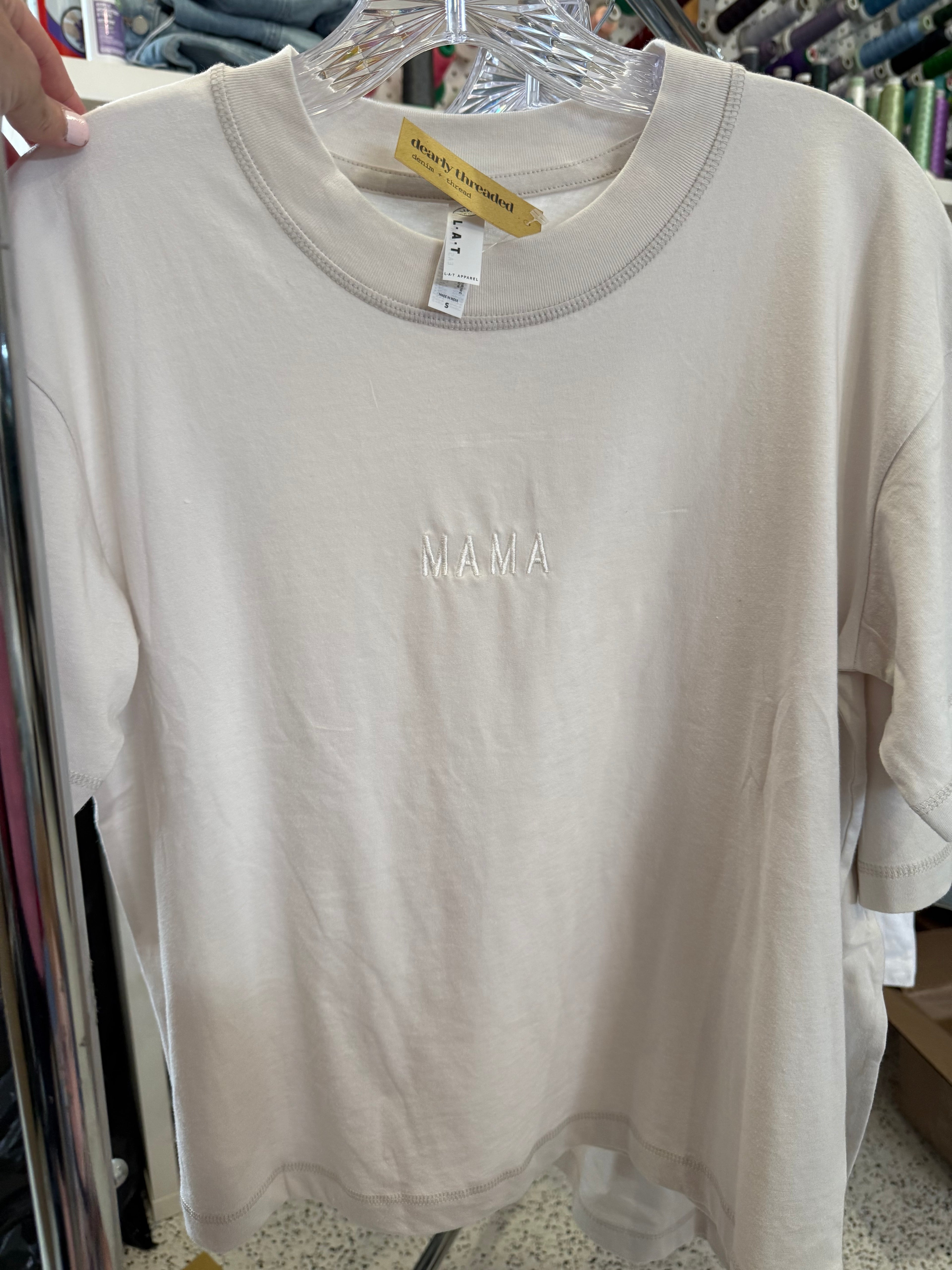 Custom Text Oversized Tee