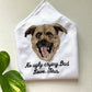 Custom Pet Portrait Pocket Square