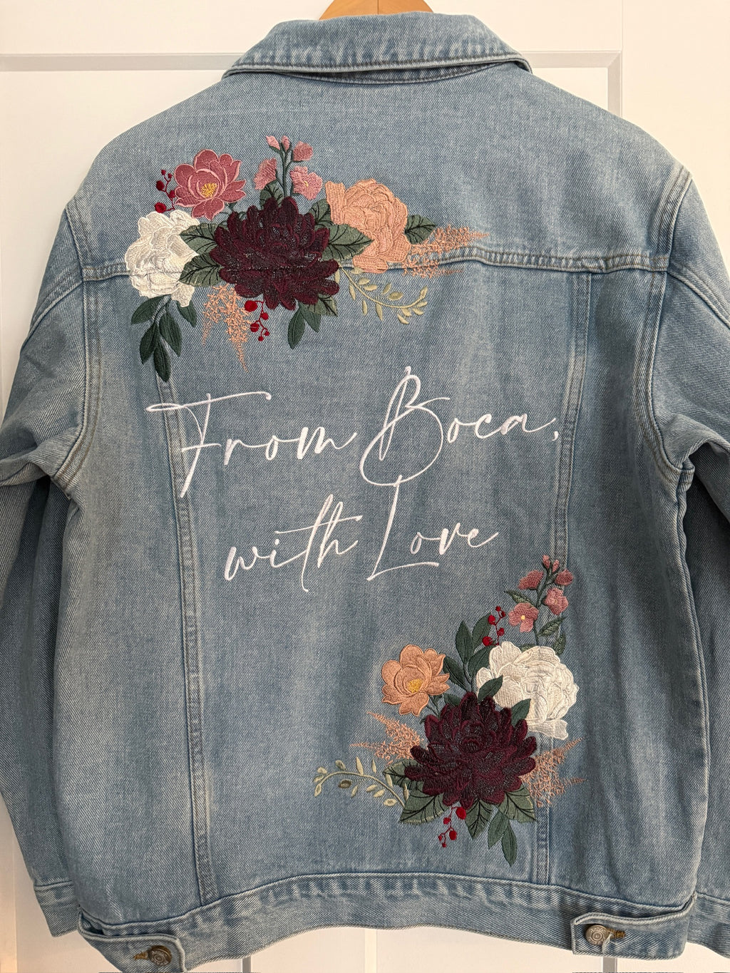 DESIGN DEPOSIT for 1 Custom Women's RELAXED FIT Denim Jacket
