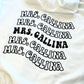 Wavy Groovy Custom Text White Oversized Zip Up Hoodies