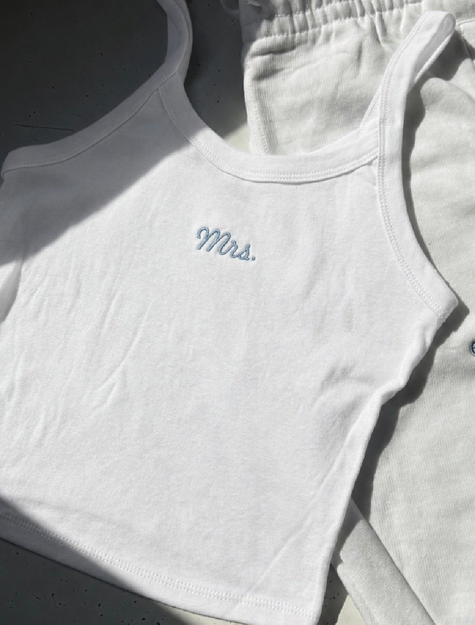 Embroidered Women’s Mrs. Tank