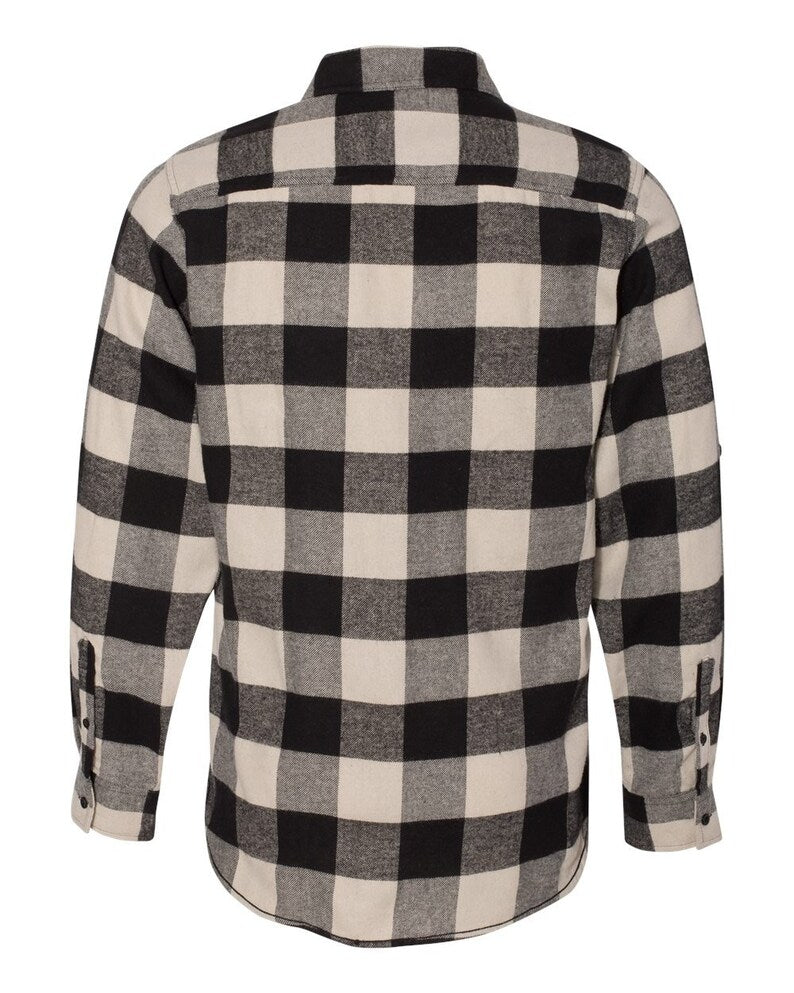 Embroidered Grandpa Flannel Shirt