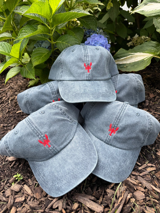 Embroidered Lobster Hat