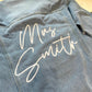Custom Text Women's Relaxed Fit Denim Jacket