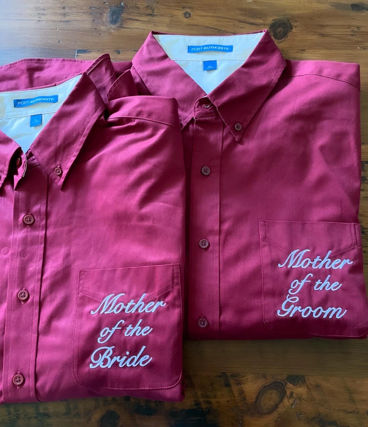 CUSTOM Embroidered Monogrammed Get Ready Oversized Button Down Shirts Pink / S CUSTOM Embroidered Monogrammed Get Ready Oversized Button Down Shirts Pink / S