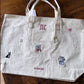 Embroidered Personalized Wedding Weekender Zippered Tote Bag