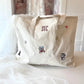 Embroidered Personalized Wedding Weekender Zippered Tote Bag