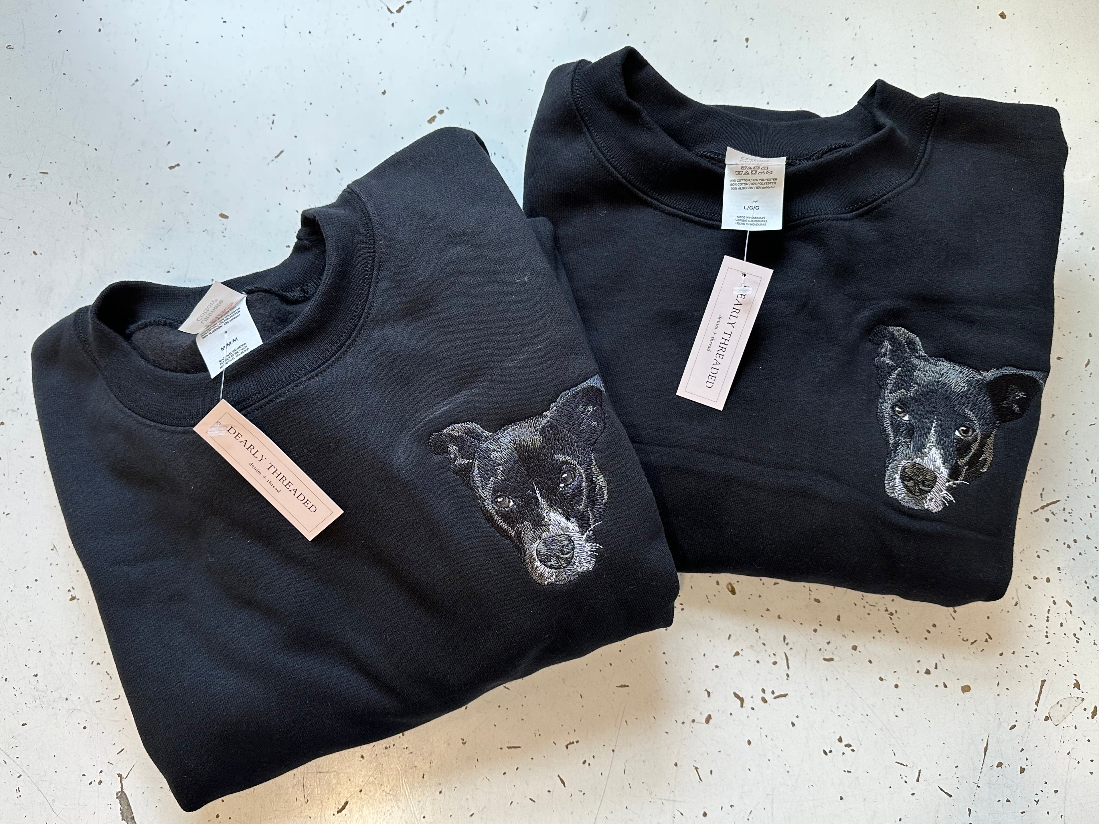 Custom Pet on Crewneck Sweatshirt