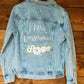 DESIGN DEPOSIT for 1 Custom Women's FITTED Denim Jacket