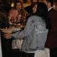 Custom Text Women's Relaxed Fit Denim Jacket