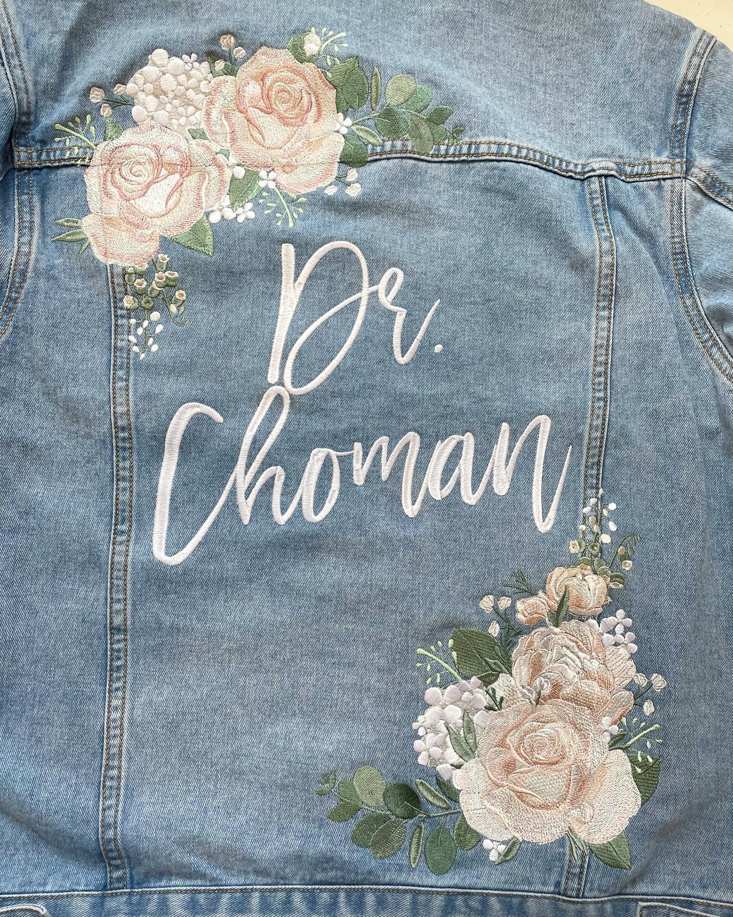 DESIGN DEPOSIT for 1 Custom Women's RELAXED FIT Denim Jacket