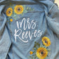 DESIGN DEPOSIT for 1 Custom Women's RELAXED FIT Denim Jacket