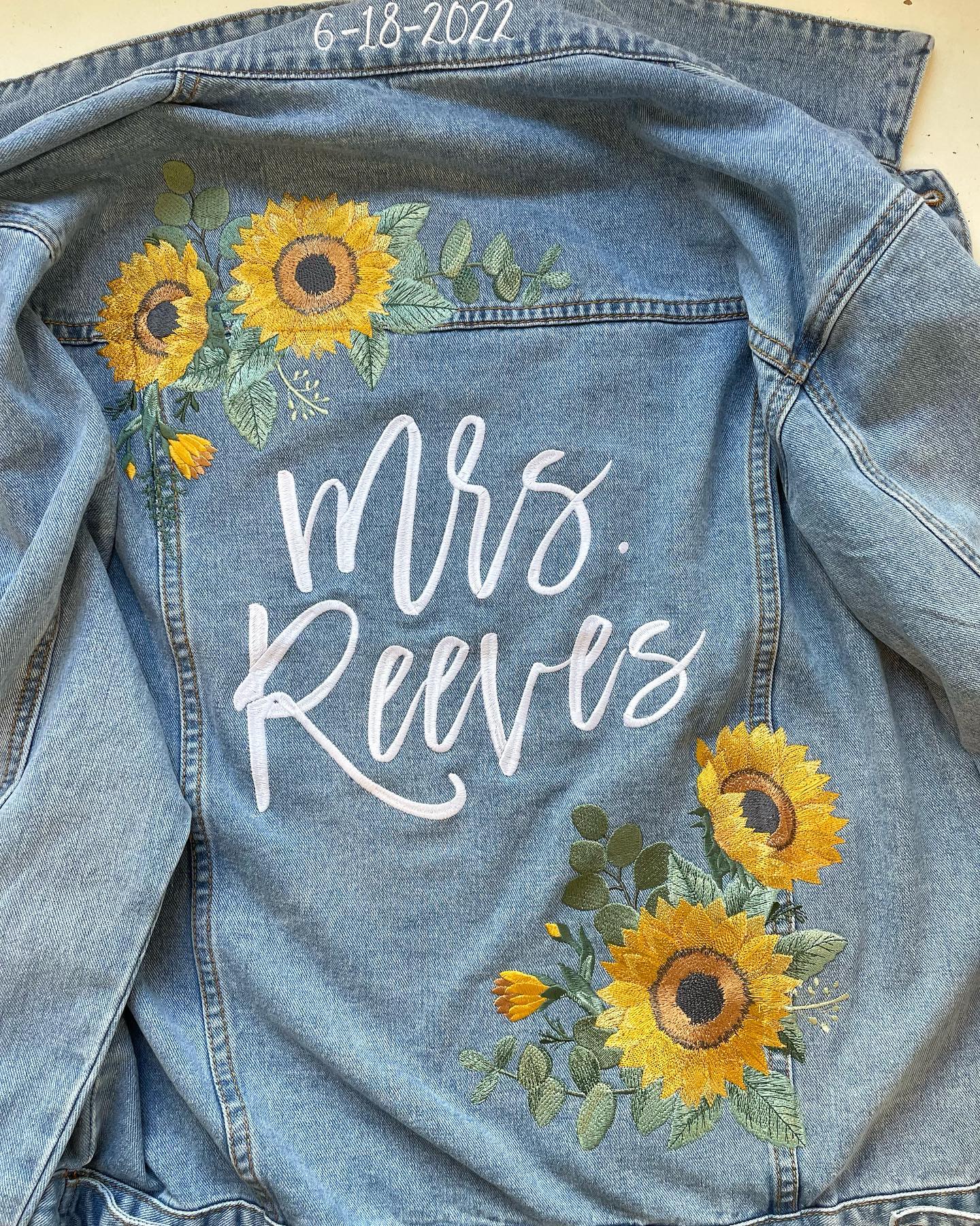 DESIGN DEPOSIT for 1 Custom Women's RELAXED FIT Denim Jacket