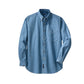 Monogrammed Oversized Denim Shirts