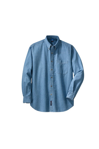 Pet Over Pocket Oversized Denim Shirt