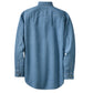 Monogrammed Oversized Denim Shirts