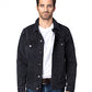 DESIGN DEPOSIT for 1 Custom UNISEX BLACK Denim Jacket
