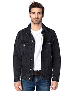 DESIGN DEPOSIT for 1 Custom UNISEX BLACK Denim Jacket