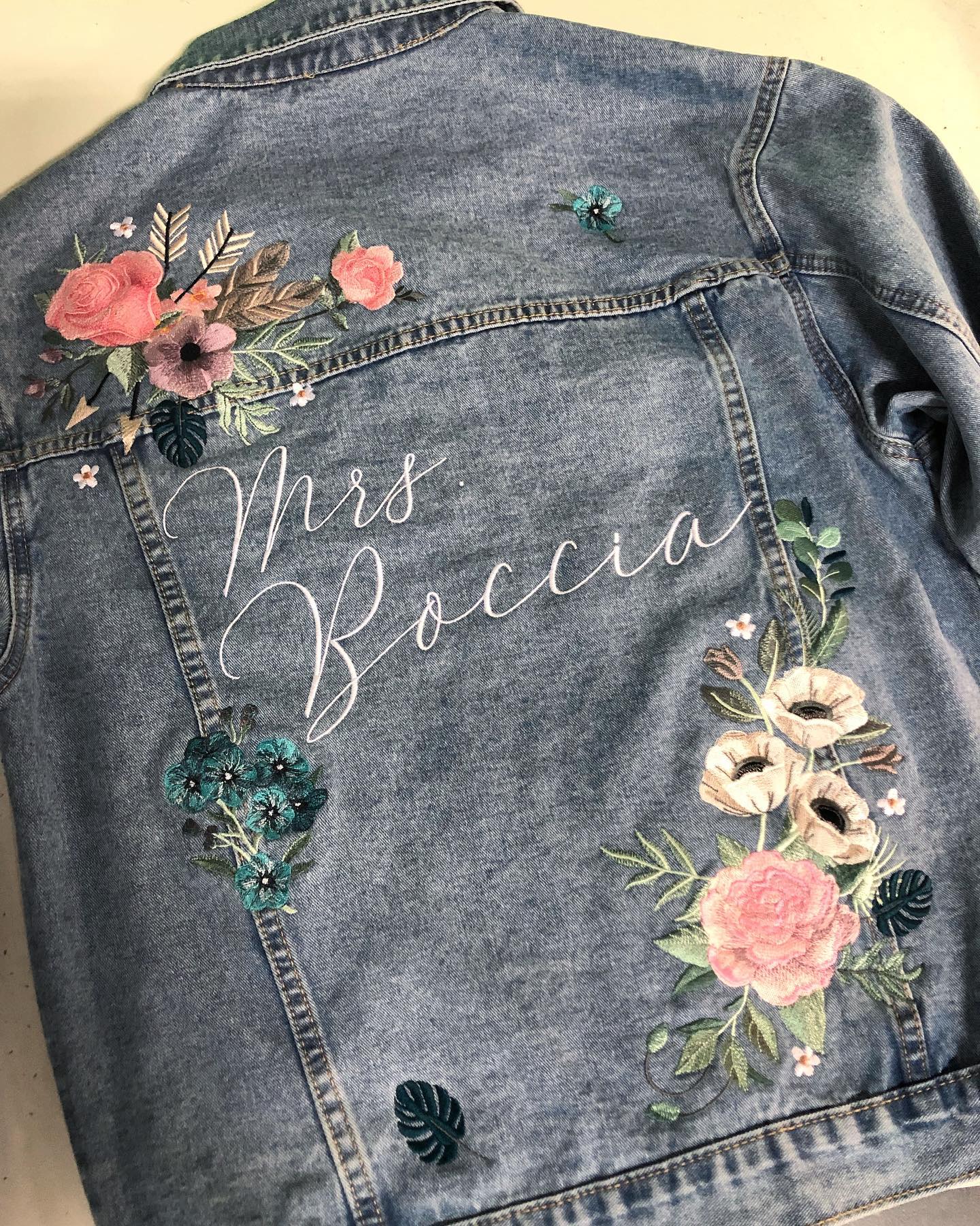 DESIGN DEPOSIT for 1 Custom Women's RELAXED FIT Denim Jacket