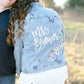 DESIGN DEPOSIT for 1 Custom Women's FITTED Denim Jacket