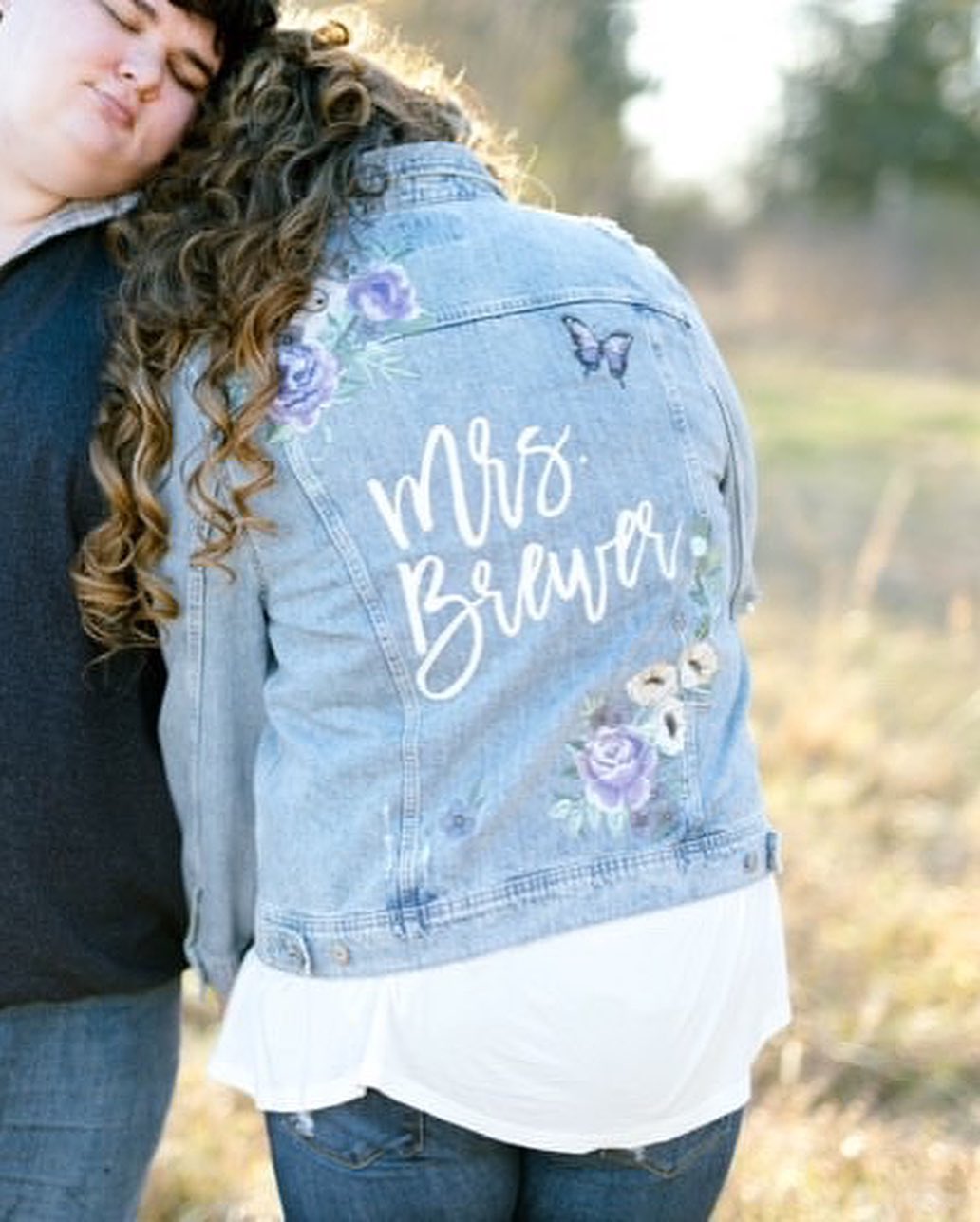 DESIGN DEPOSIT for 1 Custom Women's FITTED Denim Jacket