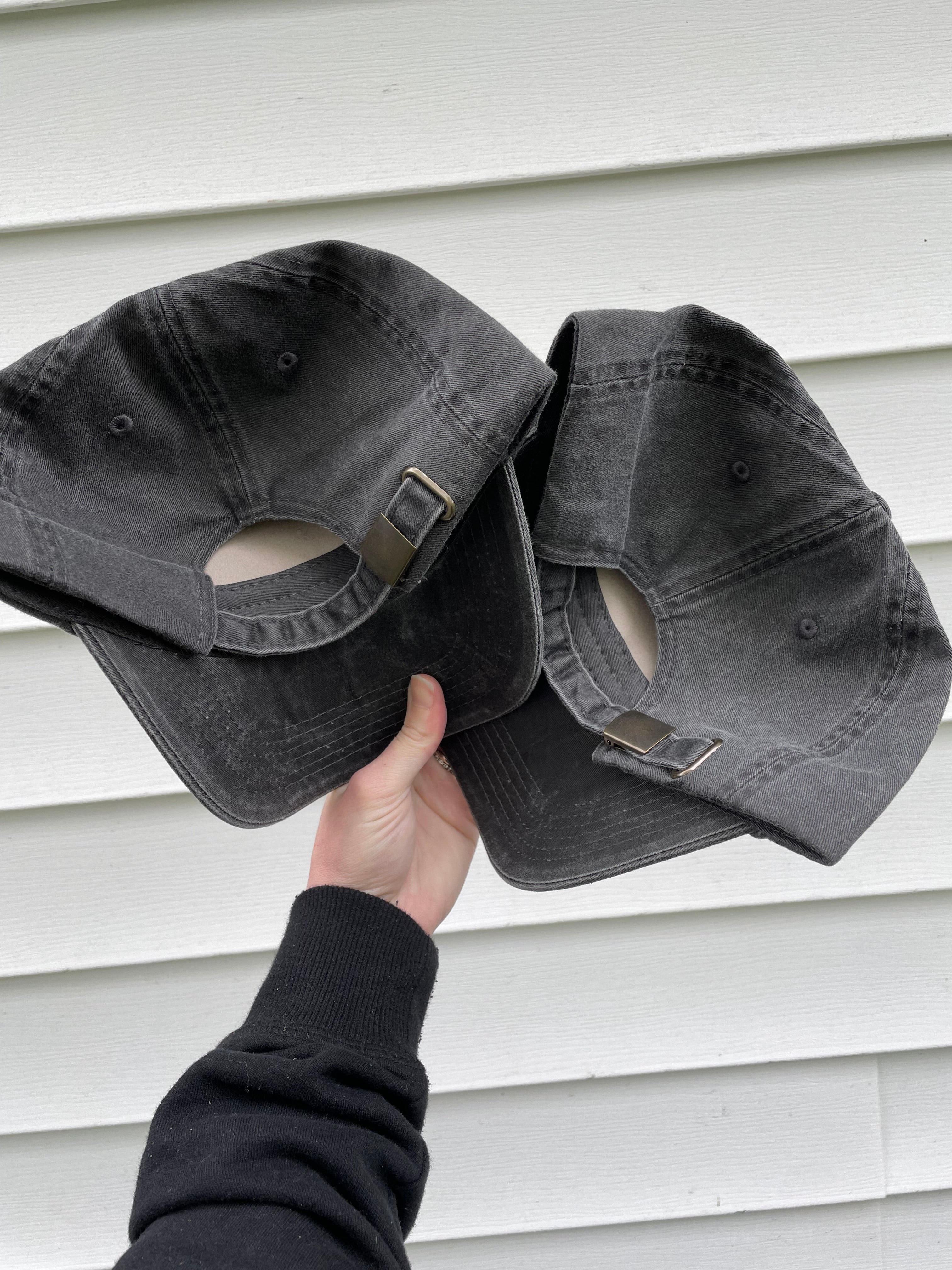 MOM & DAD Unstructured Hat Set