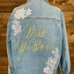 White Lace Women’s Relaxed Fit Denim Jacket