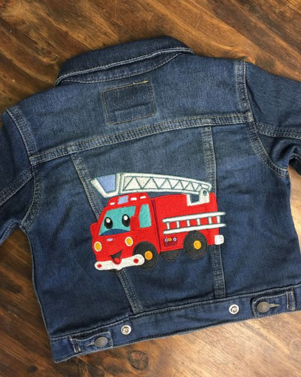 DESIGN DEPOSIT for 1 Custom Kids Denim Jacket