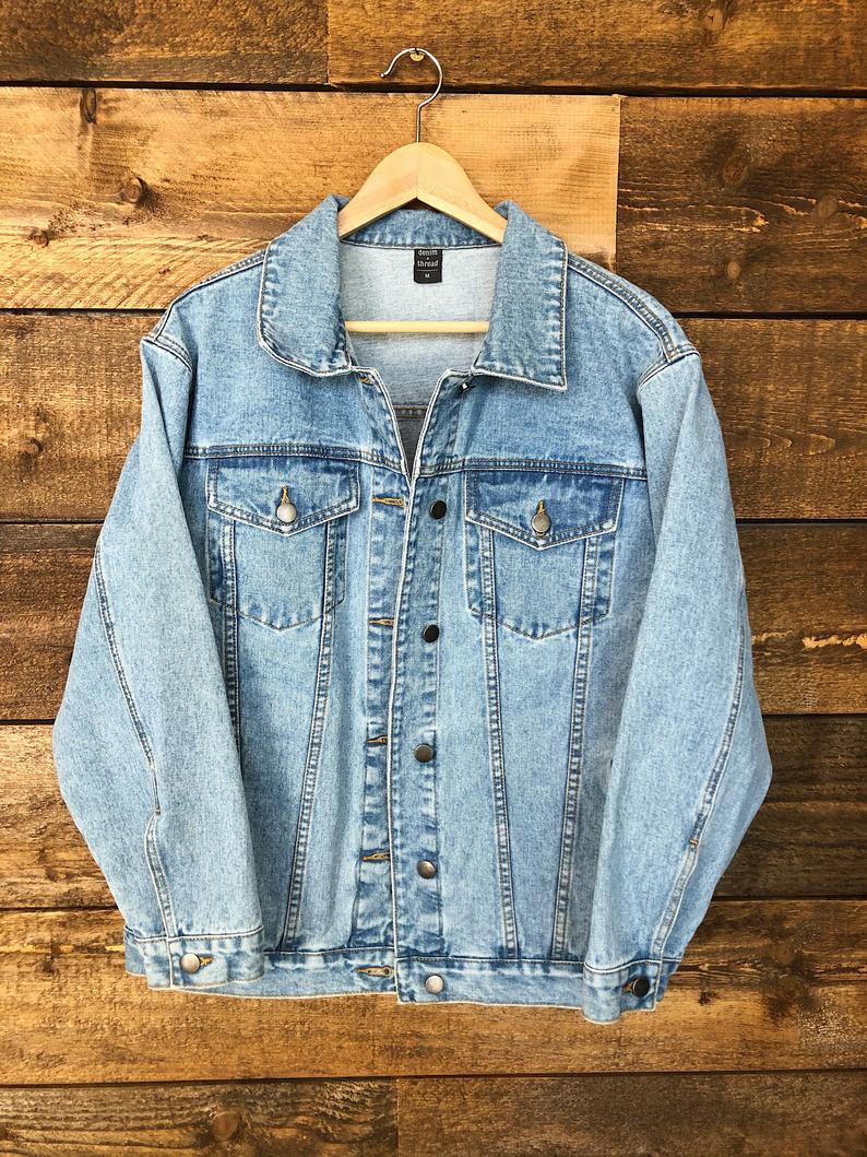 DESIGN DEPOSIT for 1 Custom Women's RELAXED FIT Denim Jacket